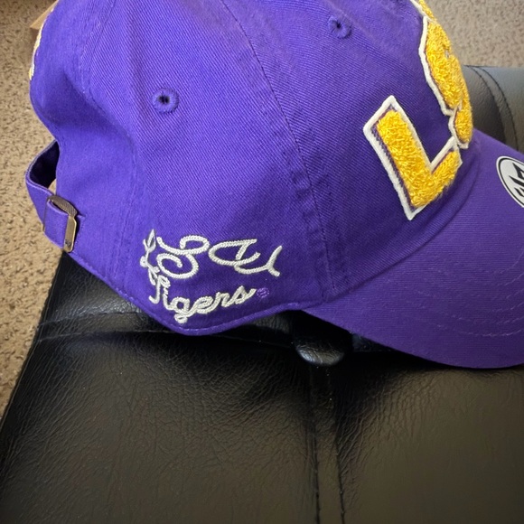 47 Brand Purple LSU Cap with Black Brim - Picture 4 of 4